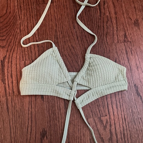 SHEIN textured side tie bikini - Picture 2 of 4
